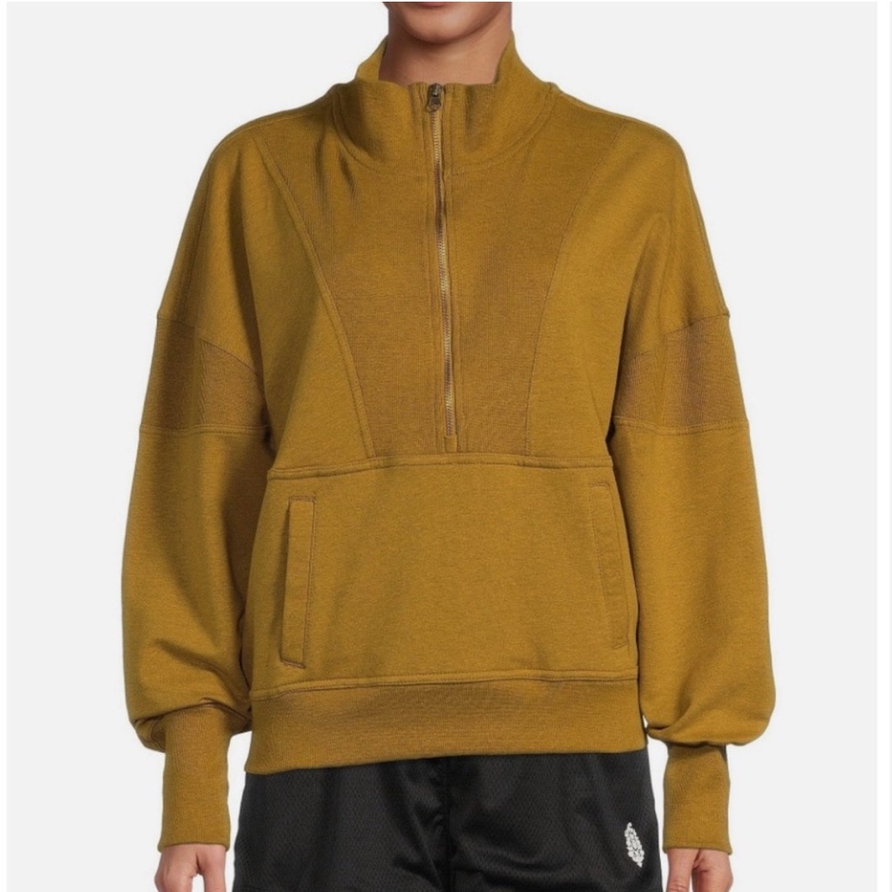 NWOT Free People Movement Half Zip Adeline Pullover Sweatshirt Alchemy size XS